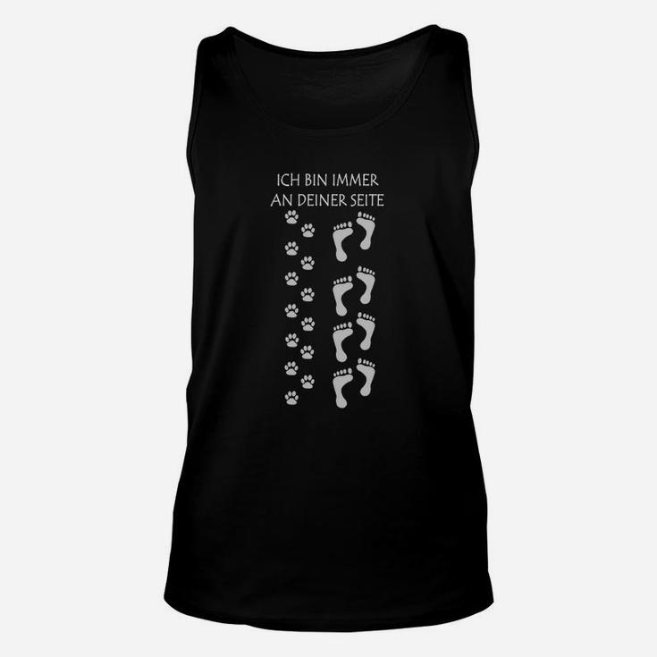 Lustiges Partner-Laufshirt Immer an deiner Seite, Motivations-Tee Unisex TankTop