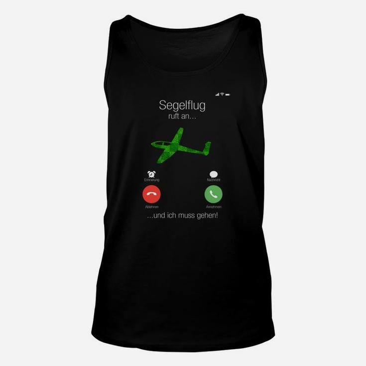 Lustiges Segelflug-Unisex TankTop, Ideal für Gleitschirmflieger