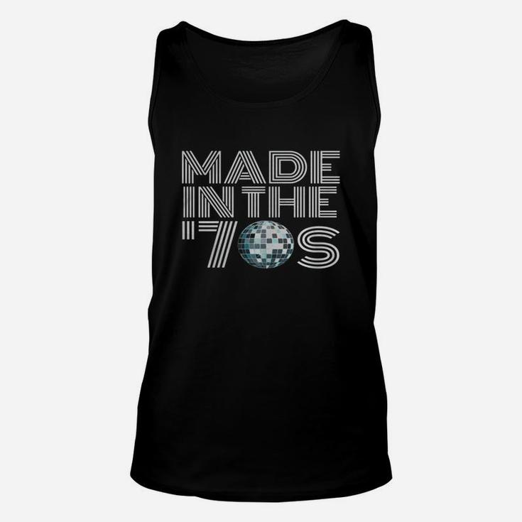 Made In The 70s Shirt - Vintage 70s Retro T-shirt Disco Ball Unisex Tank Top