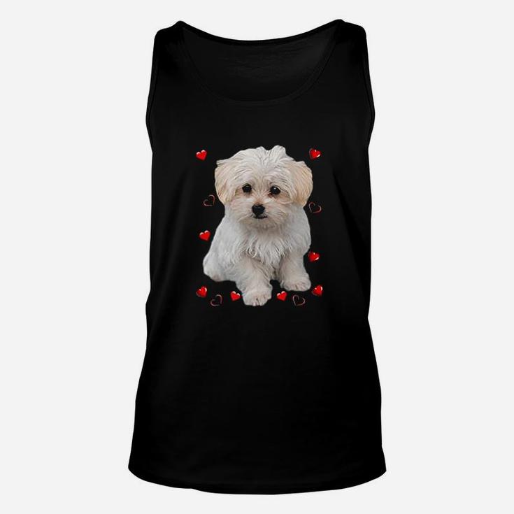 Maltese Dog Lover Dogs Puppies Owners Unisex Tank Top