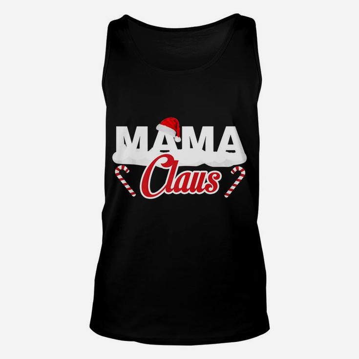 Mama Claus Matching Family Christmas Christmas Gift Unisex Tank Top