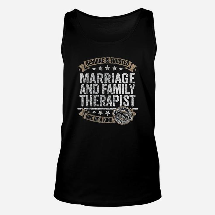 Marriage And Family Therapist Profession Job Unisex Tank Top