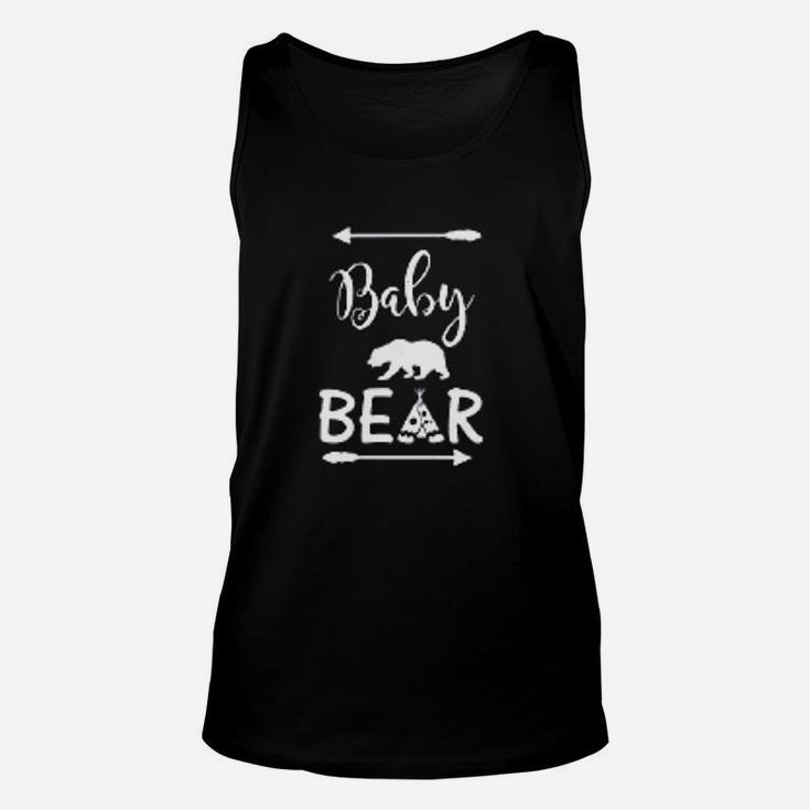 Matching Bear Family For Mama Bear Papa Bear Baby Bear Unisex Tank Top
