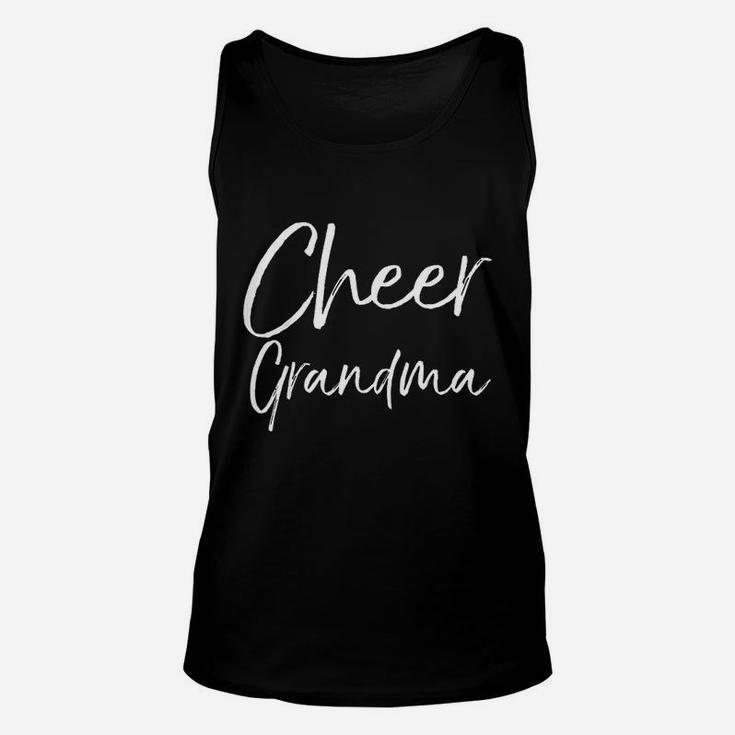 Matching Family Cheerleader Grandmother Gift Cheer Grandma Unisex Tank Top