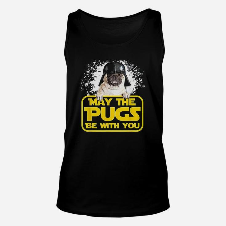 May The Pugs Be With You Unisex Tank Top