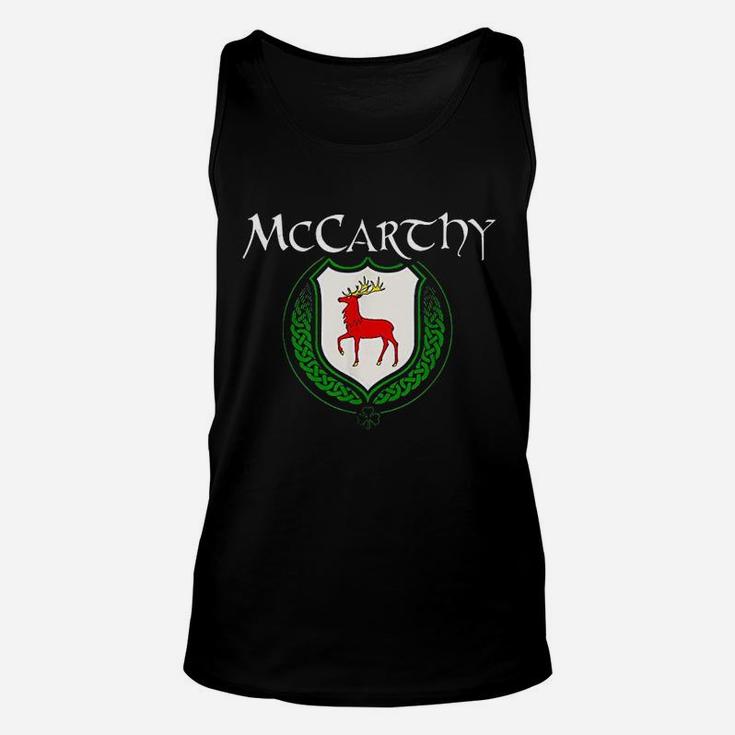 Mccarthy Surname Irish Last Name Mccarthy Family Unisex Tank Top