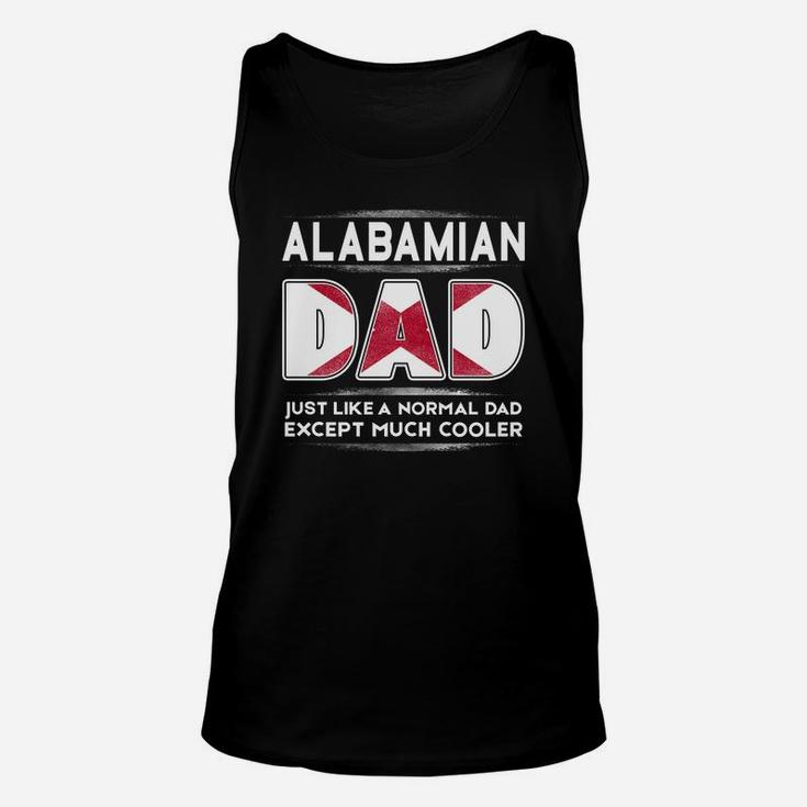 Mens Alabama Dad Is Cooler Promoted To Daddy Unisex Tank Top