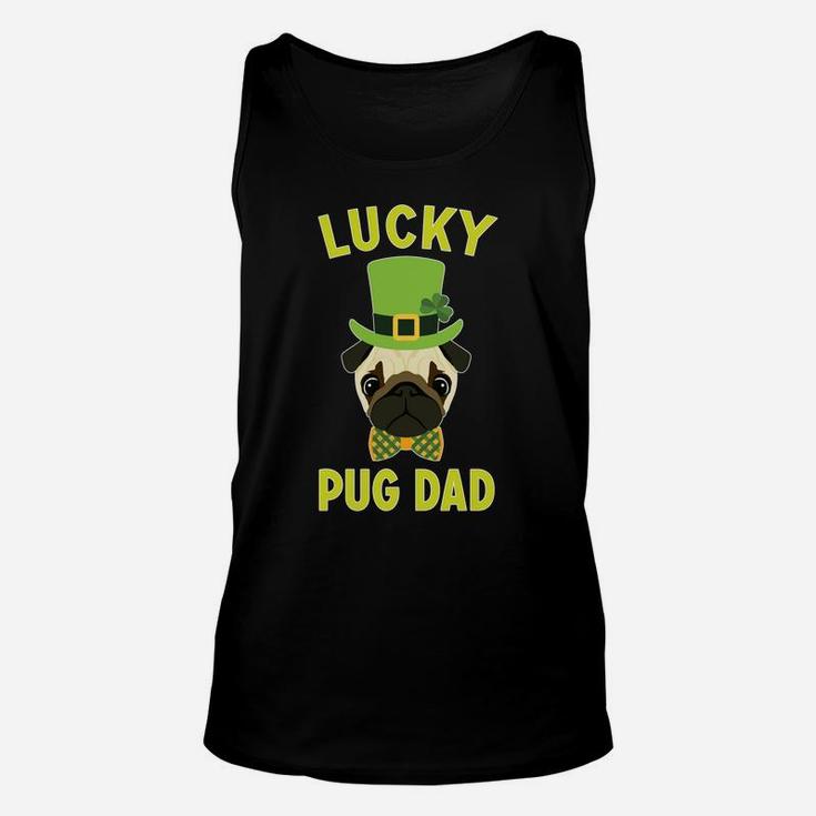 Mens Pug Dad Pug St Patricks Day 2018 For Pug Dads Unisex Tank Top