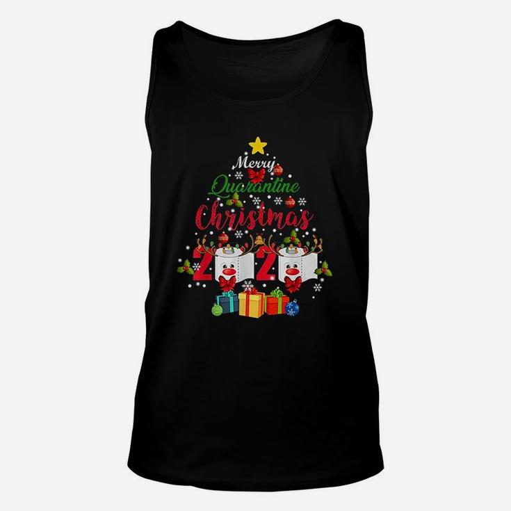Merry Christmas 2020 Toilet Paper Family Matching Unisex Tank Top