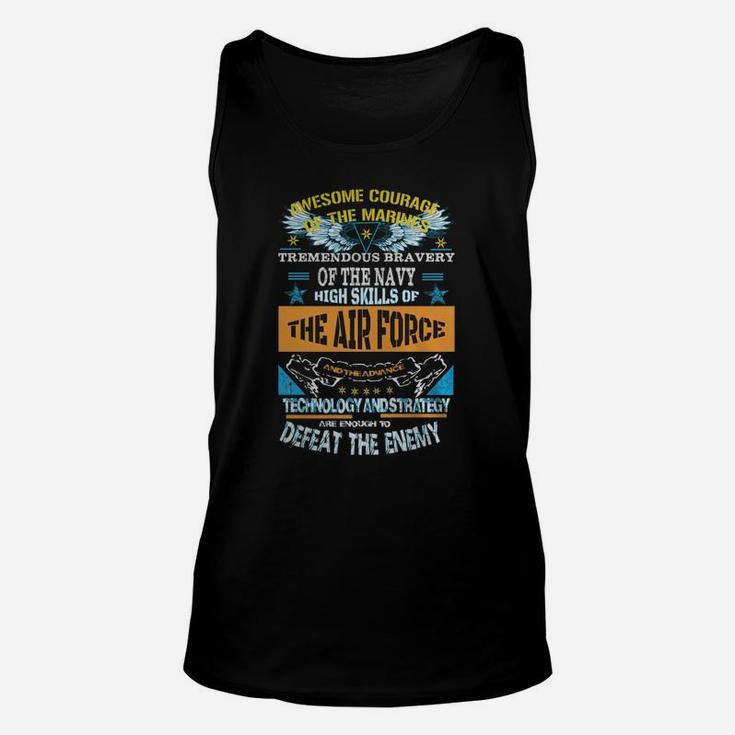 Military Forces Unisex Tank Top