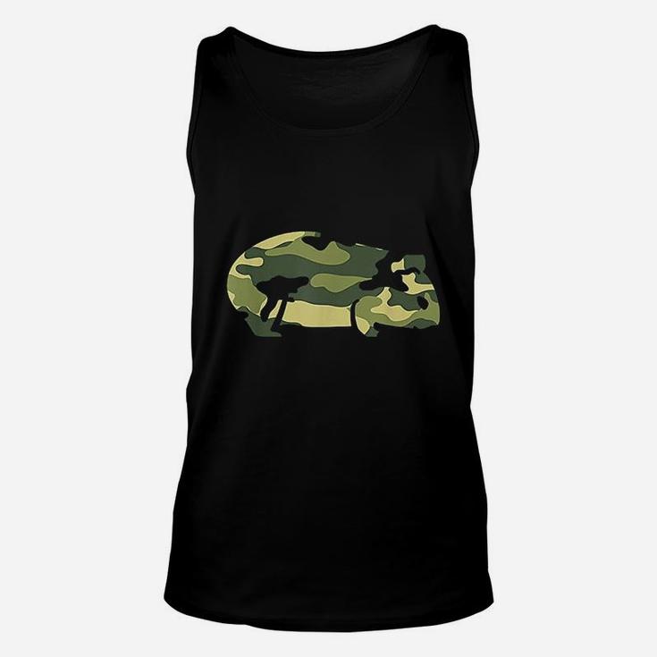 Military Guinea Pig Camo Us Cavy Veteran Gift Unisex Tank Top