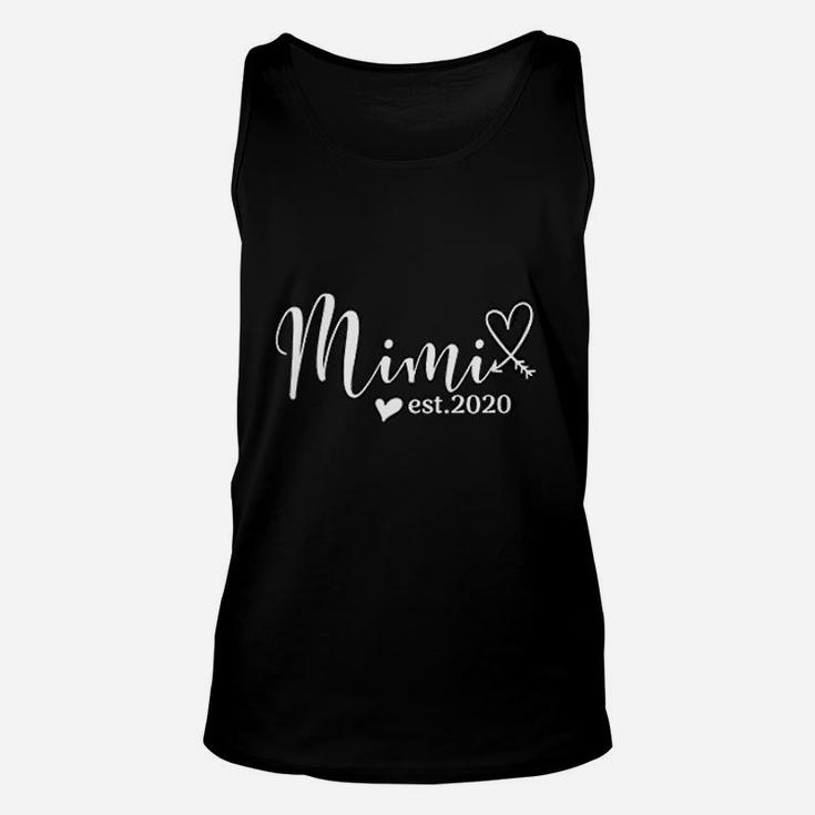 Mimi Est 2020 Gift For New Grandmas Mimi Gifts Unisex Tank Top