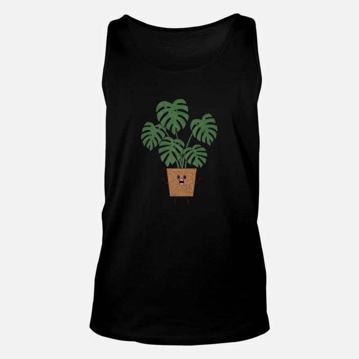 Monstera Monster Plant Funny Cute Monstera Leaf Nature Tropical Bungalow Unisex Tank Top