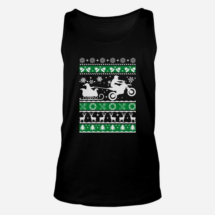 Motocross Rodeln Weihnachtsschlitten TankTop