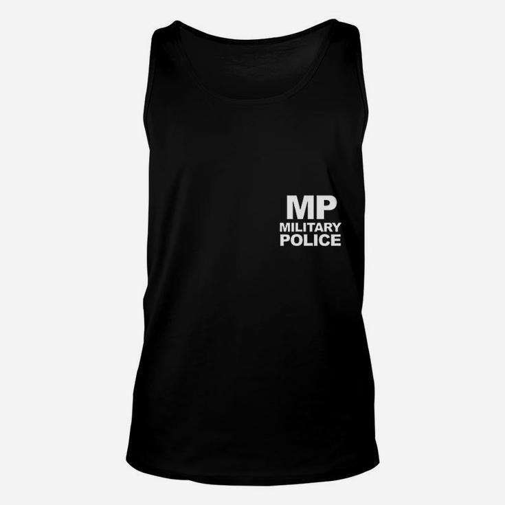 Mp Military Police Law Enforcement Military Police Unisex Tank Top