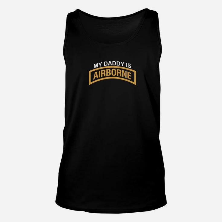 My Daddy Is A Us Army Airborne Paratrooper 20172 Unisex Tank Top