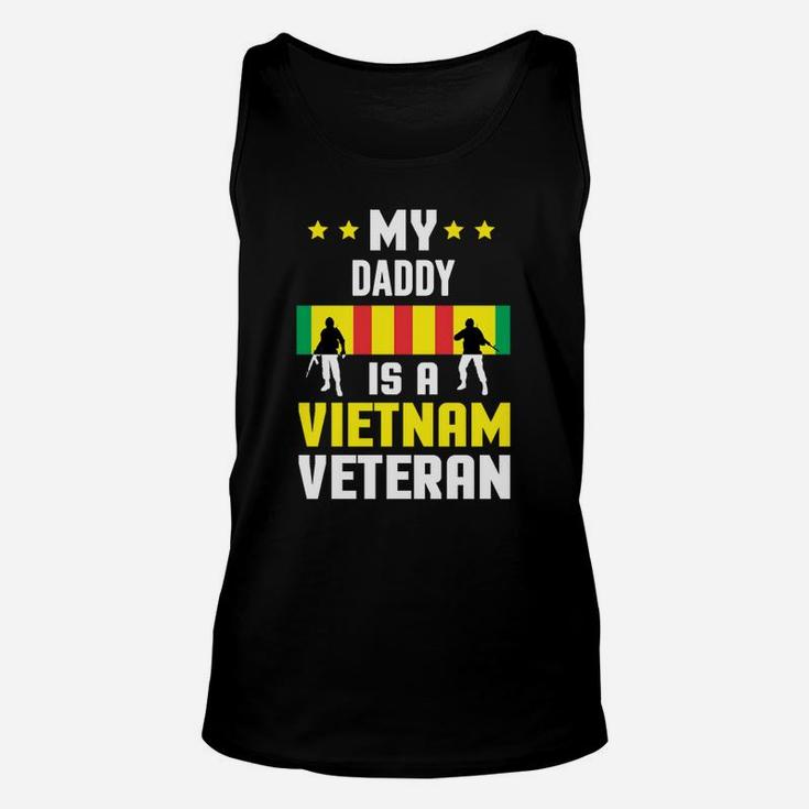 My Daddy Is A Vietnam Veteran Proud National Vietnam War Veterans Day Unisex Tank Top