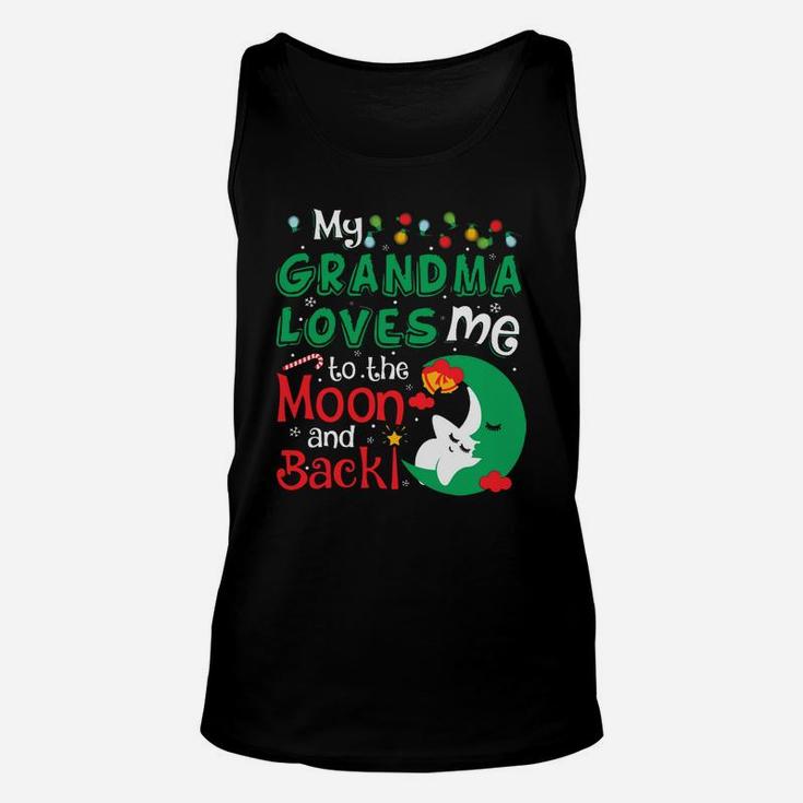 My Grandma Loves Me To The Moon And Back Unisex Tank Top