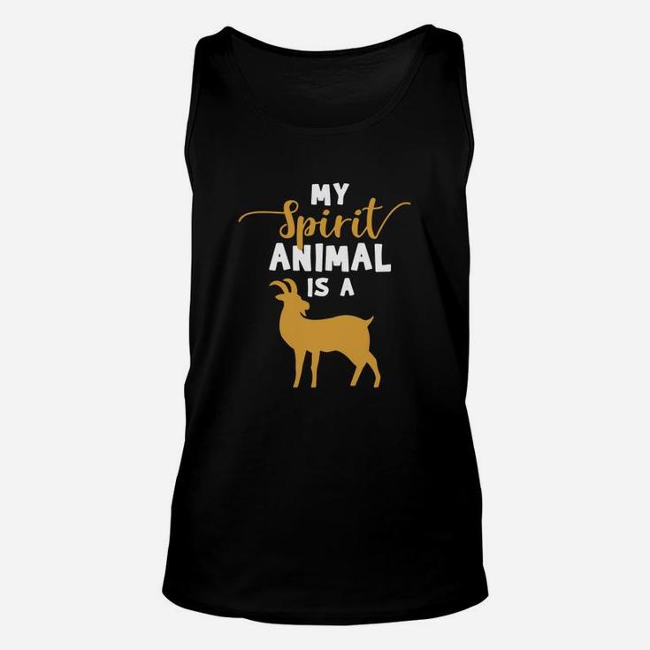 My Spirit Animal Goat Gifts Goat Lover Gifts Goat Unisex Tank Top