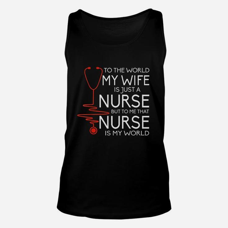 My Wife Is A Nurse Unisex Tank Top