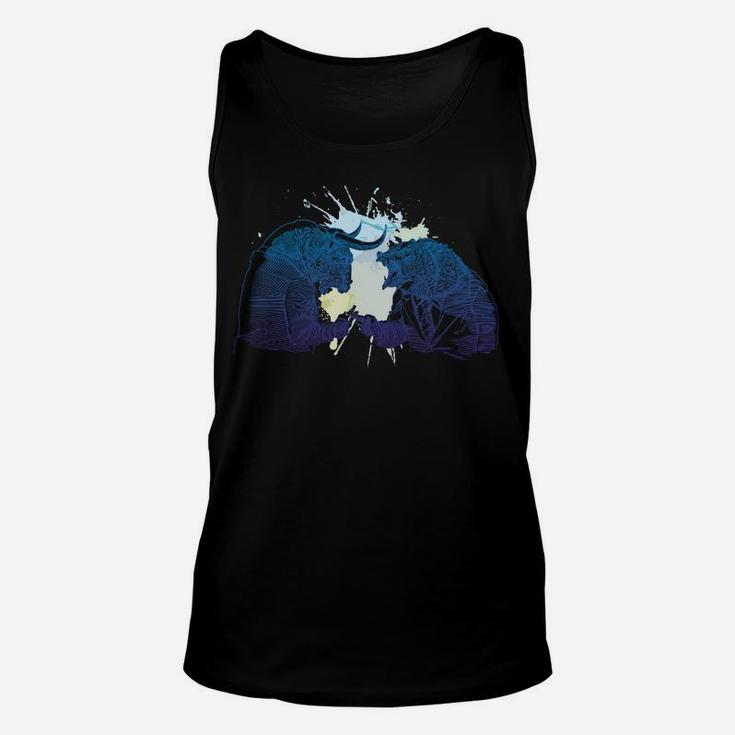 Mystische Wölfe bei Mondschein Grafik-Unisex TankTop, Mondlicht Wolf Design