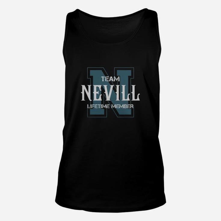 Nevill Shirts - Team Nevill Lifetime Member Name Shirts Unisex Tank Top