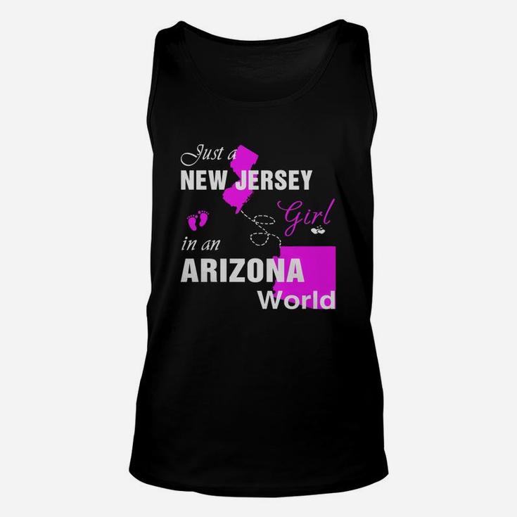 New Jersey Girl In Arizona Shirts,new Jersey Girl Tshirt,arizona Girl T-shirt,arizona Girl Tshirt,new Jersey Girl In Arizona Shirts,arizona Girl Hoodie,new Jersey Girl T Shirt Unisex Tank Top