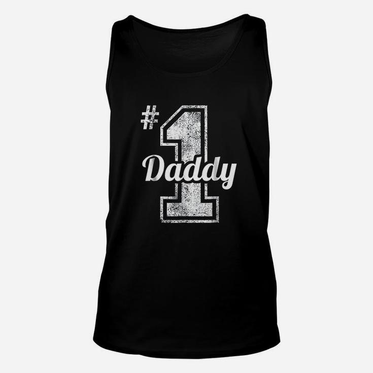 Number One Daddy Fathers Day, best christmas gifts for dad Unisex Tank Top
