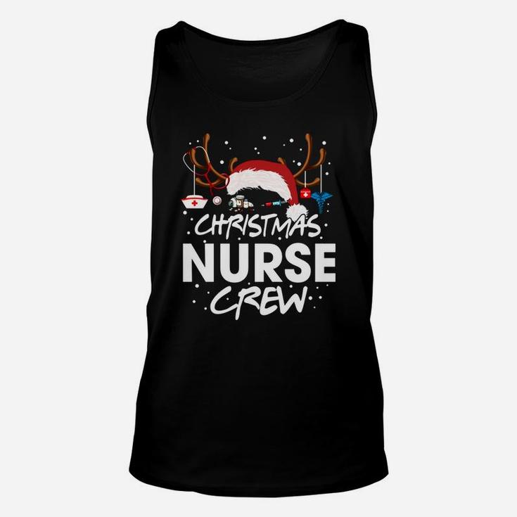 Nurse Christmas Crew Unisex Tank Top