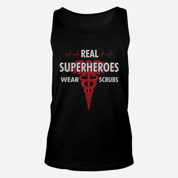 Nurse Real Superheroes Wear Gift For Nurse Unisex Tank Top