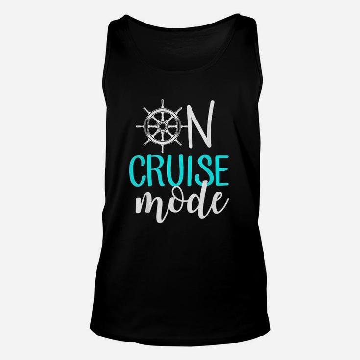 On Cruise Mode Cruise Vacation Family Trendy Unisex Tank Top