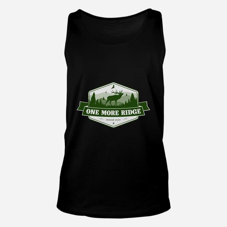 One More Ridge - Elk Hunting Motivation T-shirt Unisex Tank Top