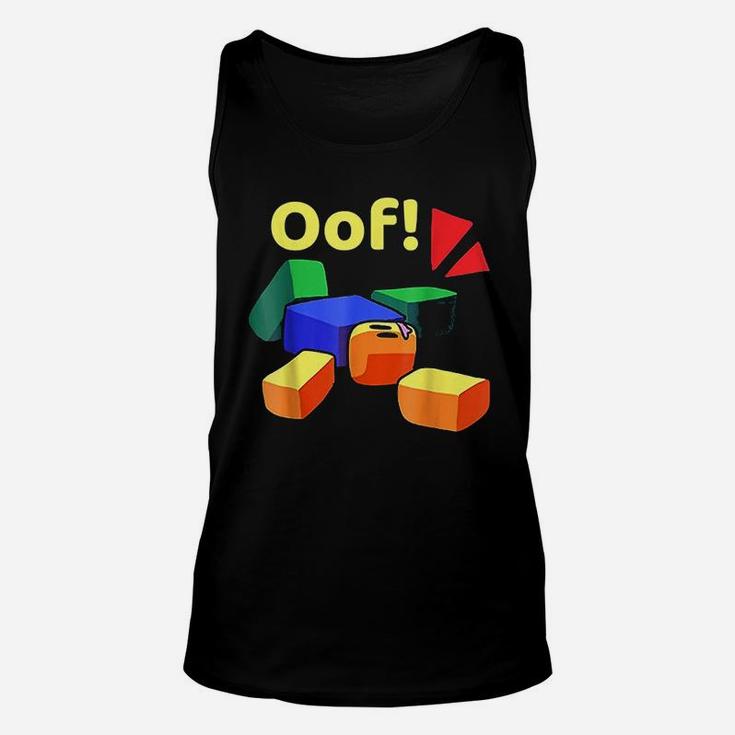 Oof Funny Blox Noob Gamer Gifts For Gamers Unisex Tank Top
