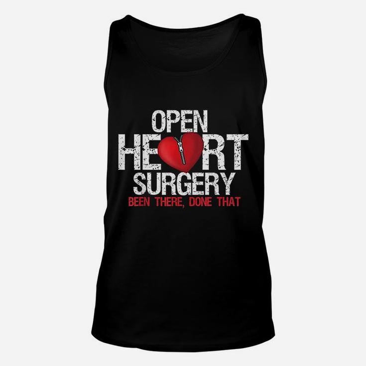 Open Heart Surgery Been There Done That Patient Unisex Tank Top