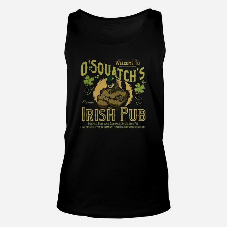 O'squatch's Irish Pub Unisex Tank Top