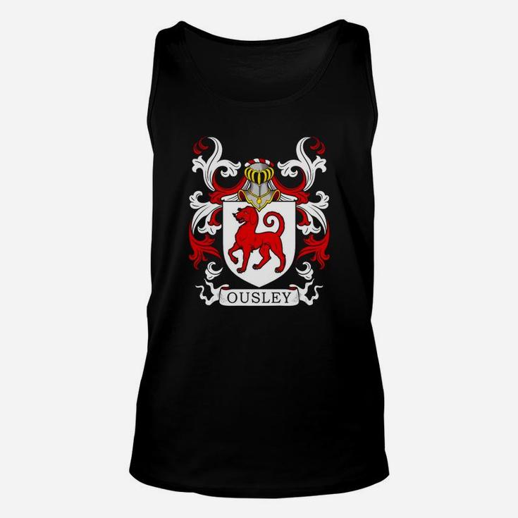 Ousley Family Crest British Family Crests Ii Unisex Tank Top