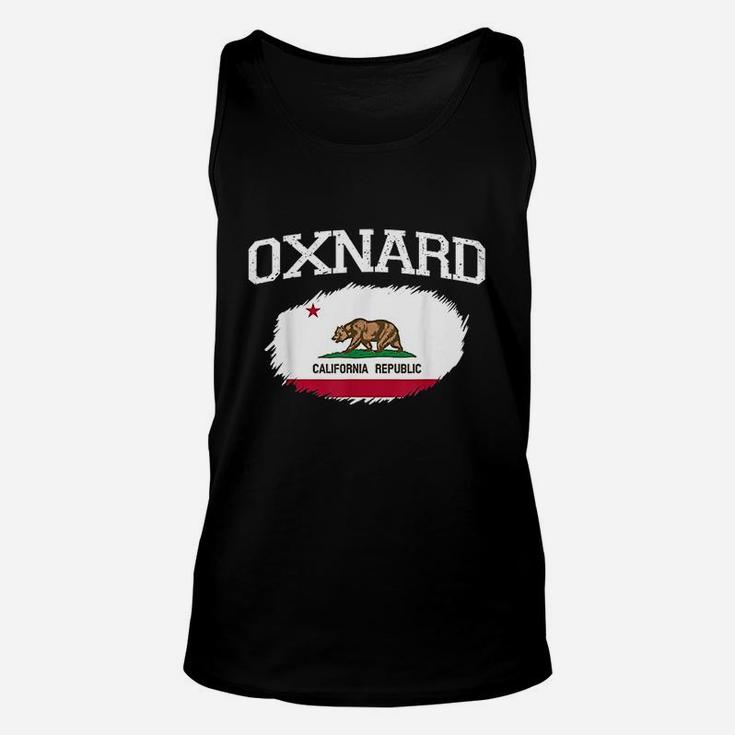 Oxnard Ca California Flag Vintage Usa Sports Unisex Tank Top