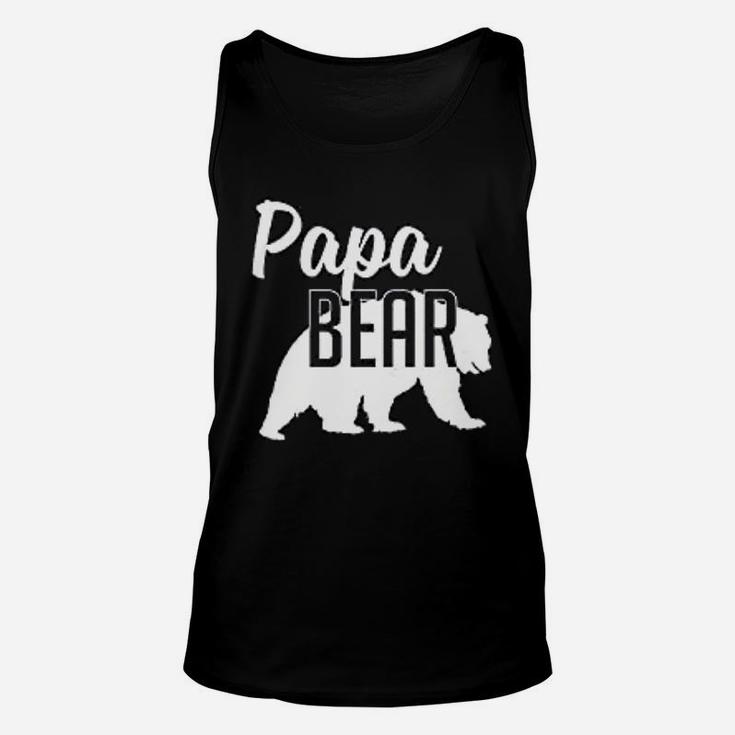 Papa Bear Dad And Fathers Day, best christmas gifts for dad Unisex Tank Top