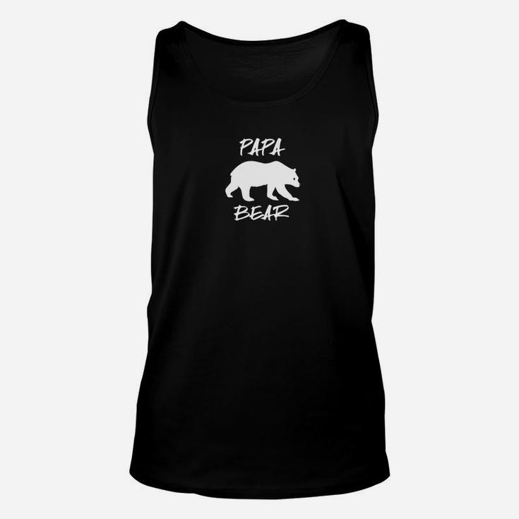 Papa Bear Shirt Big Family Matching Shirts Unisex Tank Top