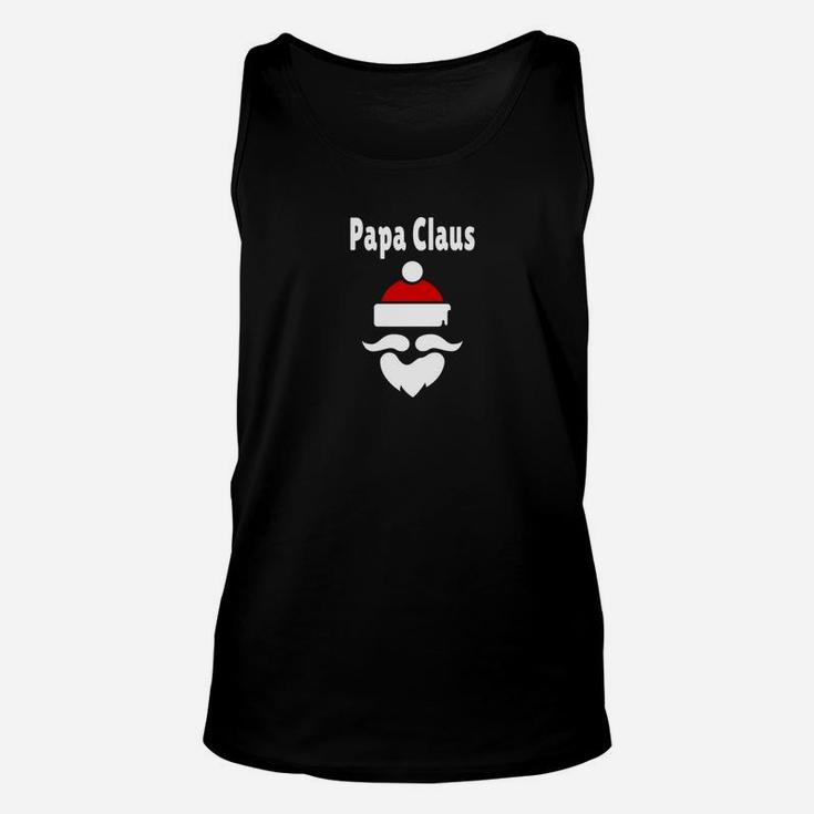 Papa Claus Funny Cool Christmas For Dad Father Unisex Tank Top