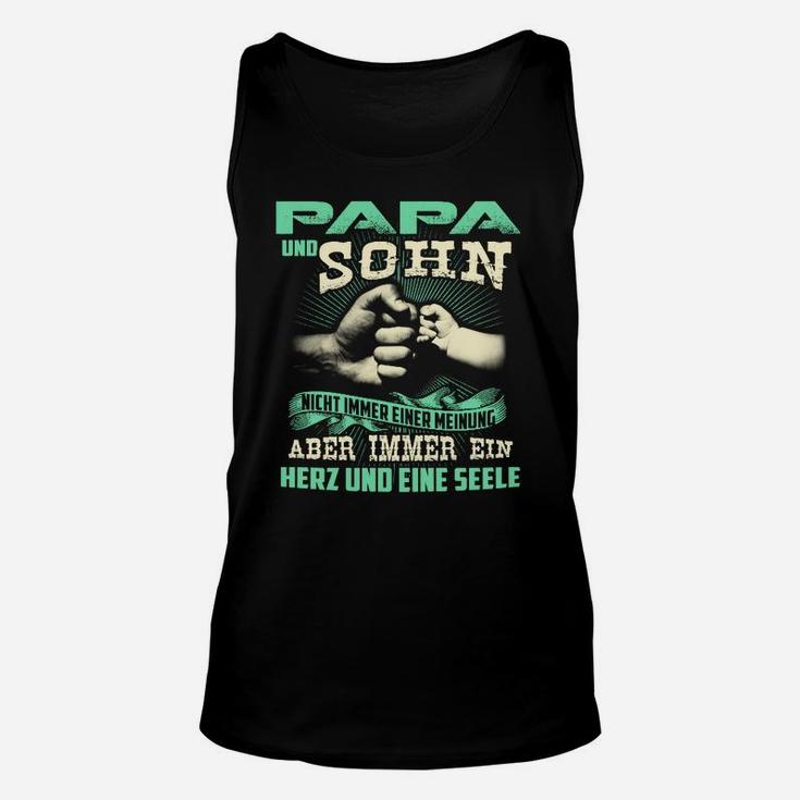 Papa und Sohn Partnershirt, Ein Herz & eine Seele Unisex TankTop