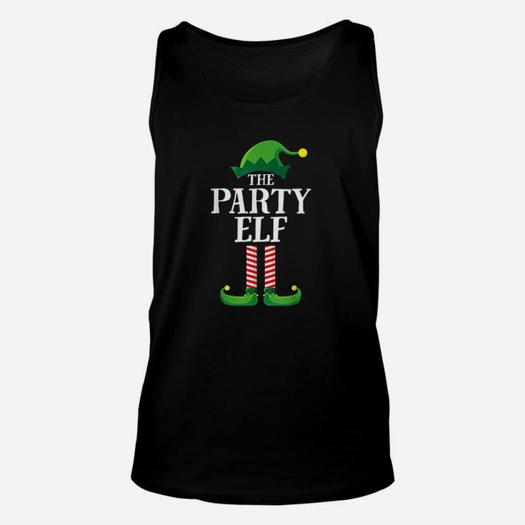 Party Elf Matching Family Group Christmas Party Unisex Tank Top