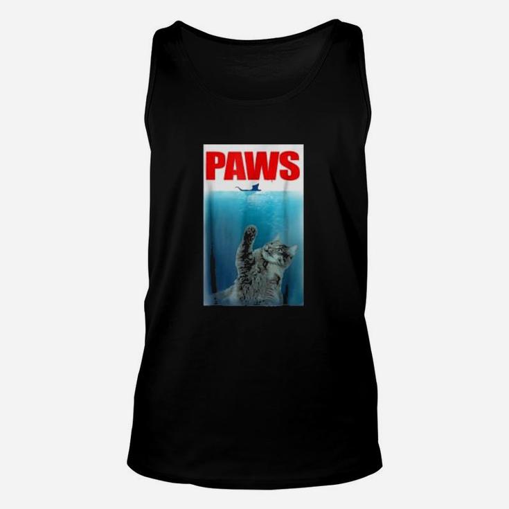 Paws Cat And Mouse Unisex Tank Top