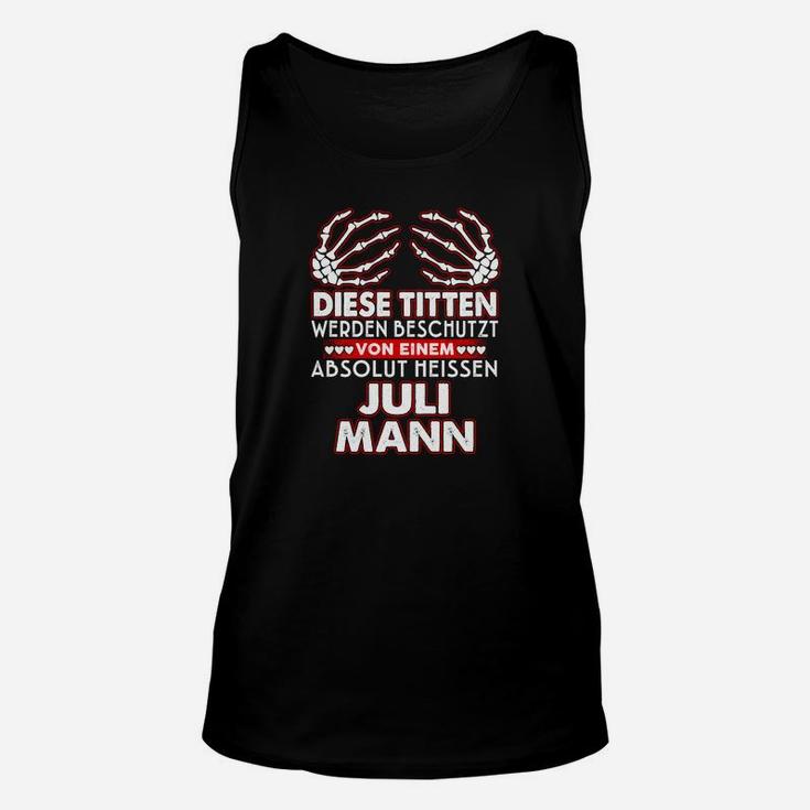 Personalisiertes Juli Mann Geburtstags-Unisex TankTop, Spruch Tee