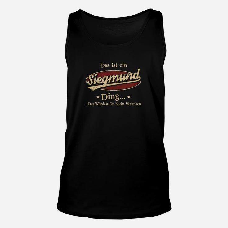 Personalisiertes Siegmund Unisex TankTop – Einzigartiges Siegmund Ding-Design