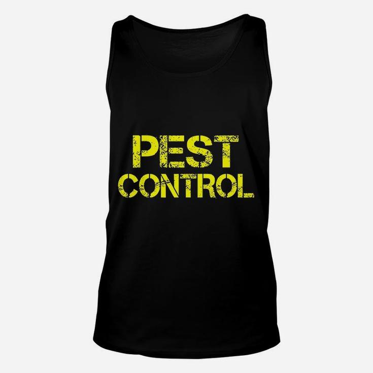 Pest Control Exterminator Halloween Costume Unisex Tank Top