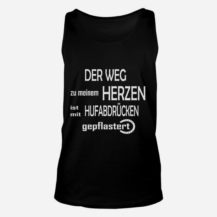 Pferd Hufabrücke Herzen Liebe TankTop