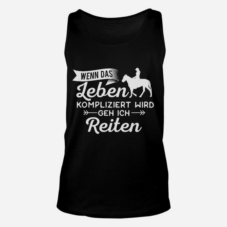 Pferd Pferde Reiten Reiter Reiterin TankTop