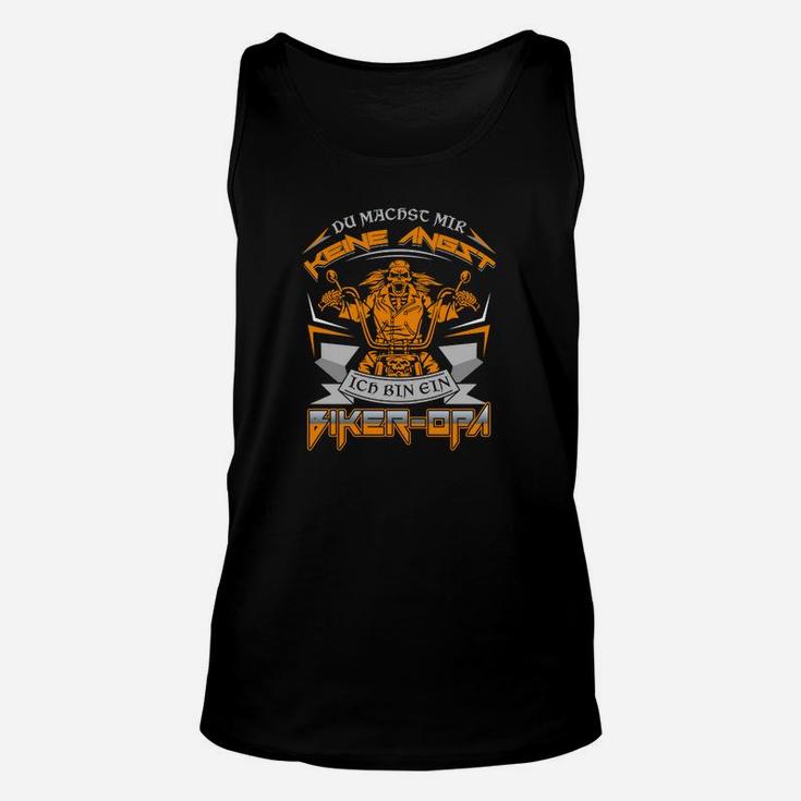 Pflege-OP Themen Unisex TankTop Die andere Schicht Schwarz, Lustiges Spruch-Unisex TankTop