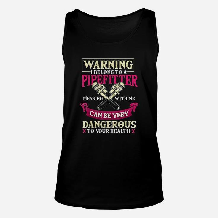 Pipefitter Gifts Funny Plumber Plumbing Pipefitter Wife Unisex Tank Top